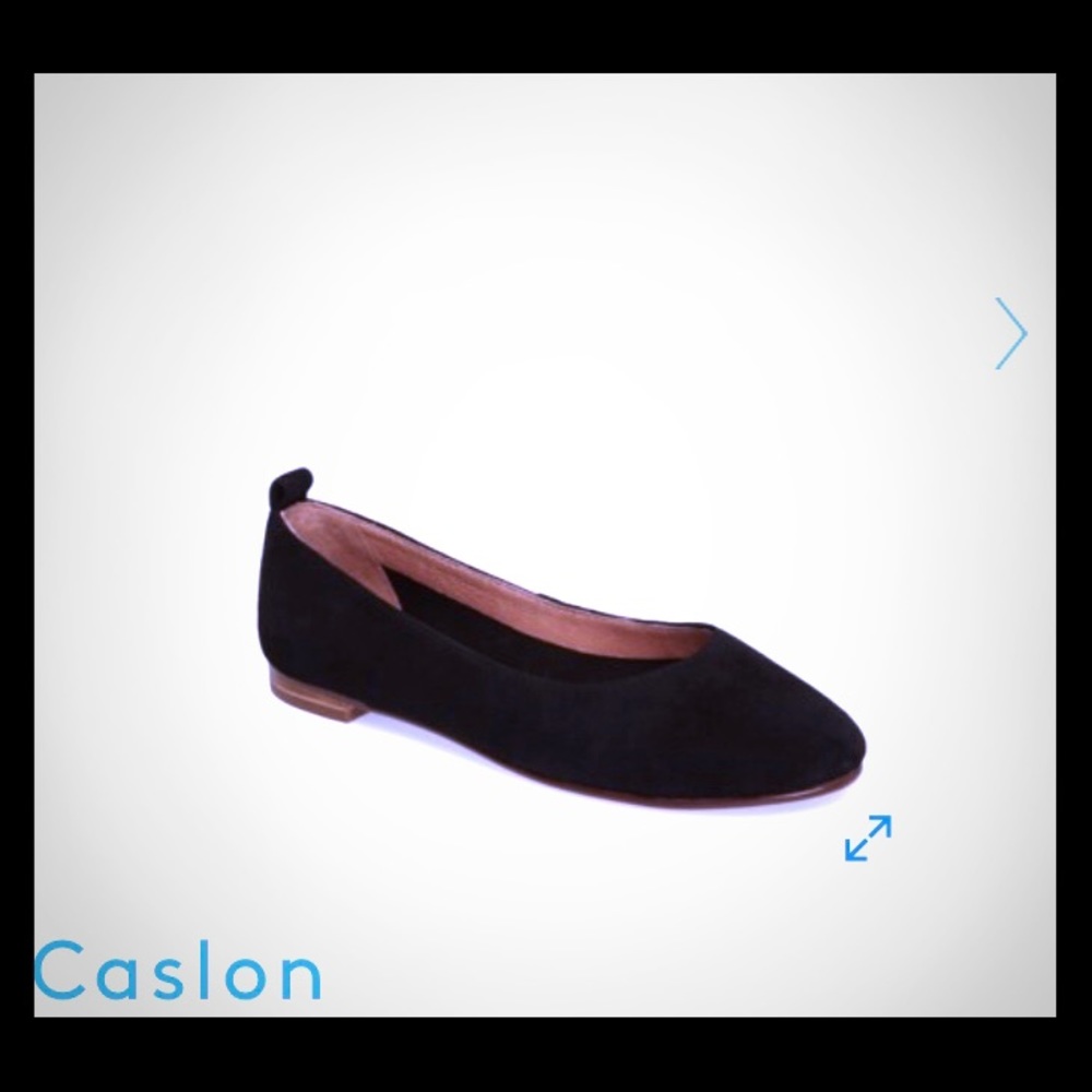 Suede Ballet Flats